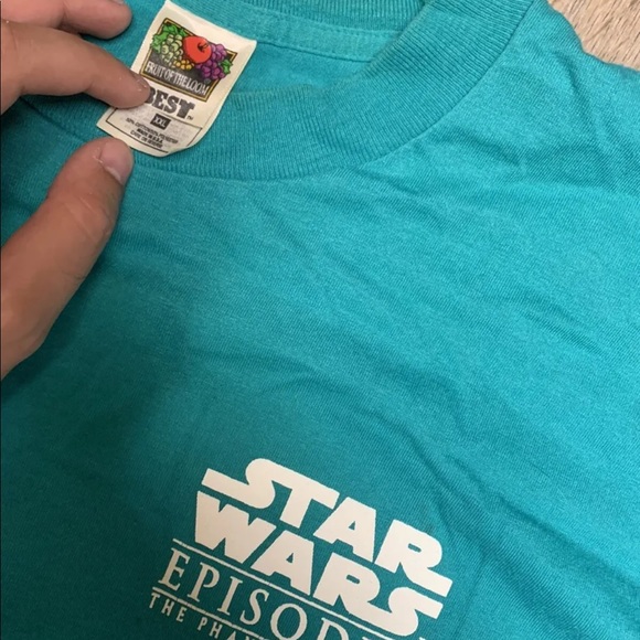 Vintage Fruit of the loom KFC x Star Wars t shirt! Rare! - Picture 2 of 5
